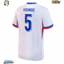 Frankrike Jules Kounde #5 Bortedrakt EM 2024 Kortermet